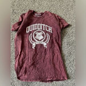 Harry potter - t shirt - maroon - mens